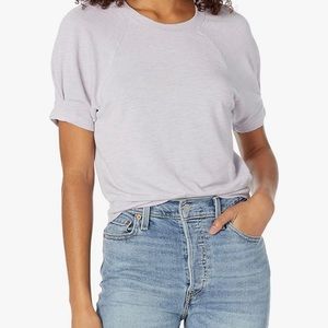 NWT Monrow short sleeve sweater
